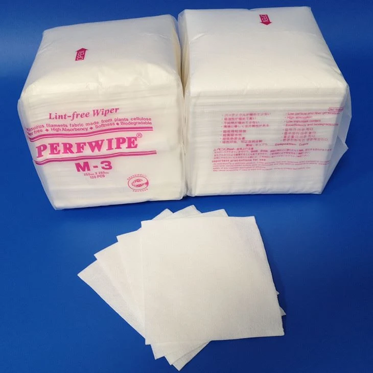 Lint free wipes of M-3 Lint free wipes of M-3