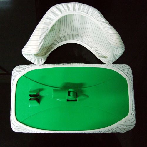 Fregonas antiestáticas para salas limpias de fibra ESD de rayas tejidas